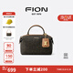 菲安妮（FION）2025新款經(jīng)典老花小方包女包單肩包斜挎包生日禮物