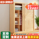 裕鄉 衣柜臥室 實(shí)木衣柜 全實(shí)木家具推拉門(mén)衣柜移門(mén)二門(mén)大衣柜簡(jiǎn) 兩門(mén)清漆款【長(cháng)120*深55*高200】衣柜