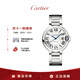 卡地亞(Cartier)藍氣球系列機械腕表白盤(pán)鋼帶36.6mmWSBB0048 禮物