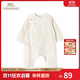 英氏（YEEHOO）新生兒衣服嬰兒衣服嬰兒連體衣0-3個(gè)月連體衣嬰兒服