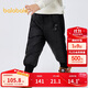 巴拉巴拉童裝兒童褲子男童女童保暖厚羽絨褲2024冬裝束腳長(cháng)褲208424108204