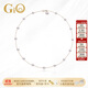 GiO珠寶 Akoya海水珍珠項鏈滿(mǎn)天星18K金送老婆生日禮物