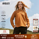AIGLE【25年冬季新品】艾高搖粒絨半拉抓絨衣女士戶(hù)外保暖外套運動(dòng)長(cháng)袖 BS831摩卡棕黃 38