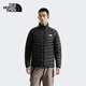 The North Face北面羽絨服男戶(hù)外防潑水輕盈保暖鵝絨8DX2 黑色/JK3 L