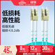 綠聯(lián)光纖跳線 電信級萬兆LC-LC多模雙芯OM3 低煙無鹵入戶光纖線機(jī)房工程專用收發(fā)器跳纖尾纖 3米