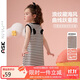 ASK JUNIOR25夏季兒童連裙子小童波浪條紋撞色無(wú)袖背心裙女童背后大翅膀