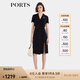 PORTS寶姿女裝春夏通勤風(fēng)西裝領(lǐng)連衣裙ALD8D042PWB023 黑色 6