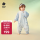 babycare新生嬰兒秋冬舒暖分腿睡袋防驚跳防踢包被星月王國-6層-100碼