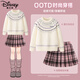 迪士尼（Disney）童裝女童可愛(ài)毛衣套裝2025冬季新款卡通半裙女孩衣服兒童秋冬裙子