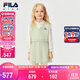 FILA斐樂(lè )兒童童裝連衣裙2025年冬季女小童針織連衣裙