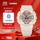 卡西歐（CASIO） G-SHOCK GIRLS GMA-S120系列運動(dòng)女士手表防水防震手表 GMA-S120MF-4APR-200米防水