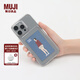 無(wú)印良品（MUJI） 共聚酯 內嵌式卡槽手機殼 iphone16 pro/pro max 蘋(píng)果保護套 可放小卡照片 iPhone16 pro max