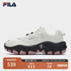 FILA 斐樂(lè )官方女鞋RAVAGEMENT 2S復古運動(dòng)鞋2025夏新款掠奪者 2S 奶油白色/蘆筍白-CW 36.5