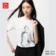 優(yōu)衣庫女裝UT Ai Yazawa印花短袖T恤480166 00 白色 S /155/80A