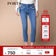PORTS寶姿女裝秋冬新品牛仔長(cháng)褲SM9P006NZD007 牛仔藍 M (6)