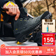 拉思珀蒂瓦（LA SPORTIVA）防水透氣皮面登山鞋男防滑減震快速行進(jìn)徒步鞋PYRAMID 碳灰/黃 42