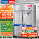 海爾（Haier）【限時(shí)85折立減】無(wú)霜風(fēng)冷一級能耗商用立式展示柜冷藏保鮮柜玻璃門(mén)飲料柜冰柜超市啤酒陳列柜冰箱 雙開(kāi)門(mén)955升丨風(fēng)冷無(wú)霜丨一級能效丨銅管制冷丨帶燈