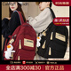 CALWAN KEODH書(shū)包雙肩包女2024新款時(shí)尚背包男初中旅游輕便大容量旅行包電腦包 【紅色】實(shí)用高端品牌高顏值簡(jiǎn)約休閑通勤旅行小眾百搭