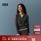 森馬（Semir）森馬毛衣女短款假兩件含羊毛針織衫24冬新款保暖內(nèi)搭109724107015
