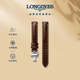 浪琴（LONGINES）典藏系列 女士鱷魚(yú)皮表帶+精鋼鍍銠折疊扣L682101351