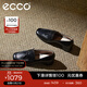 愛步（ECCO）單鞋女 時尚潮流百搭職場通勤粗跟方頭皮鞋 型塑290943 黑色29094301001 38