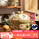 萬(wàn)土燒土鍋雙蓋手繪陶瓷日式砂鍋家用煲湯鍋燉肉鍋明火煮粥鍋 福鳥(niǎo)2號鍋（適用3-5人） 3L
