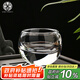 蘇氏陶瓷（SUSHI CERAMICS）主人杯單杯茶杯水晶玻璃杯扳指杯加厚款50ml 