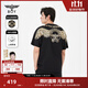 BOY LONDON潮牌短袖男女同款春夏時(shí)尚高街朋克黑色T恤N01031 黑色 M