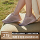 斯凱奇（Skechers）女鞋夏季透氣軟底減震休閑鞋戶外舒適運動鞋跑步鞋健步鞋32509