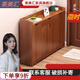 萊美匯實(shí)木色鞋柜家用進(jìn)門(mén)口樓道外入戶(hù)收納經(jīng)濟型小戶(hù)型2024新鞋架 60-30-90古檀木色【非主圖下單請咨詢(xún)】 組裝