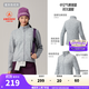 安踏（ANTA）火殼3.0粗針抓絨衣丨大地之殼3.0女秋冬新款立領(lǐng)外套運動(dòng)內膽上衣 星灰色花灰-2 M (女165)