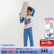愛(ài)慕兒童（AIMER KIDS）莫代爾男女童兒童睡衣家居服可外穿秋新薄款奧特曼IP聯(lián)名|奶皮衣 賽羅對戰貝利亞 130