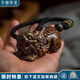 樂(lè )喵（LEMIAO）綠檀木文玩貔貅手把件隨身盤(pán)玩實(shí)木雕刻創(chuàng  )意工藝品貔貅手把件禮物 綠檀貔貅【約7cm】手把件  B00-303 7.3x3.2x3.2cm