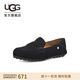 UGG春季女士舒適平底樂(lè )福鞋雙鞋墊單鞋豆豆鞋1147350BLK|黑色 38