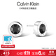 Calvin Klein CK官方正品 耳釘 黑水晶中性男女耳飾精致小眾設計生日禮物 幾何耳釘（一對裝）