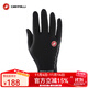 castelli蝎子騎行手套男款秋冬減震防滑防風(fēng)保暖自行車(chē)長(cháng)指手套4519522 010黑色 L