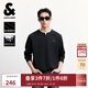 杰克·瓊斯（JACK&JONES） 男裝秋季T恤日常百搭假兩件胸前刺繡略寬松版長袖上衣225302003