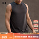 安德瑪（UNDERARMOUR）春夏Tech Vent男子訓練運動(dòng)背心1384290 黑色001 L