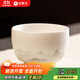 金鑲玉羊脂玉瓷家用陶瓷品茗主人杯茶碗功夫茶具禮盒裝  云山主人杯