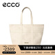 愛(ài)步（ECCO） 25年大容量牛皮單肩包手提包女包 托特包9108103 HL 石灰色910810390205