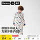 蕉內301H兒童睡衣男女童純棉家居服套裝透氣大童寶寶長(cháng)袖不悶汗春秋季 七彩積木塊 150