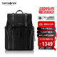 新秀麗（Samsonite）休閑時(shí)尚雙肩包電腦包15.6英寸男女背包反光材質(zhì)牛皮革TM7*013