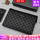 Cohnim kevin奢侈品男士手包手拿拉鏈男包手抓長(cháng)錢(qián)包送老公男友情人節生日禮物 c210格子紋【休閑百搭】