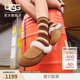 UGG秋季新款女士時(shí)尚舒適淺口平底一腳蹬休閑穆勒鞋樂(lè )福鞋1171391 CHE | 栗色 39