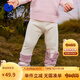 迷你巴拉女童冬新款褲子萌趣可愛彈力長褲【打底褲】 奶白10504 90 cm