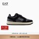 EMPORIO ARMANI/阿瑪尼官方旗艦EA7/新款男女情侶輕戶(hù)外休閑運動(dòng)滑板板鞋 MC178-黑色/深灰色 41.5 ( IT 8 | 41 1/3)