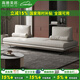 高德美居政府補貼/普拉多沙發(fā) 客廳家用布沙發(fā)直排沙發(fā)布藝沙發(fā) 天然棉麻-475g/2.2米