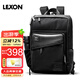 樂上（LEXON）電腦包雙肩包15.6/16英寸筆記本商務(wù)大容量旅行男士背包書包黑色