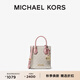 MICHAEL KORS邁克高仕 MK 經(jīng)典款 Mercer 迷你托特包 香草白/淺粉 640 迷你