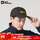 Jack Wolfskin 【經(jīng)典款】狼爪帽子男帽女帽春夏戶(hù)外透氣棒球帽 1900673-6350/深灰色 均碼